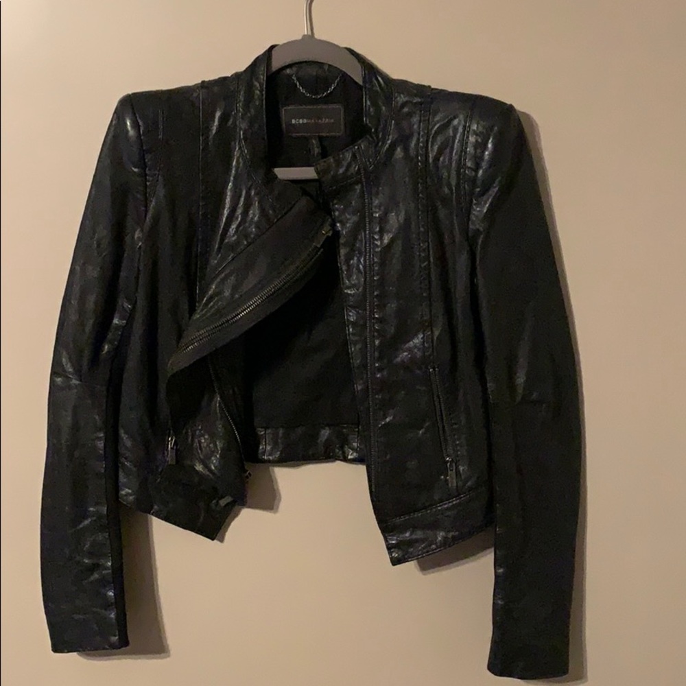 BCBG Max Azria Black Biker Jacket 🏍